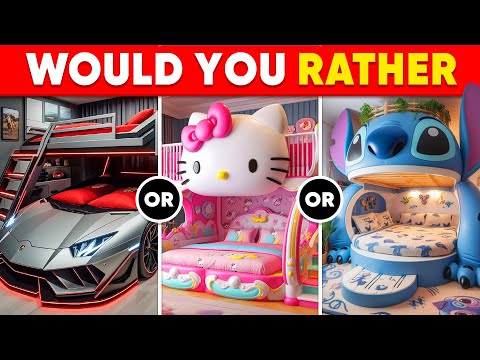 Would You Rather - Build Your Fantasy House 🏡✨🤑🌈 Moca Quiz