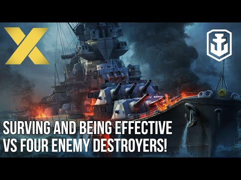 How to Survive Longer in a Battleship | World of Warships: Legends