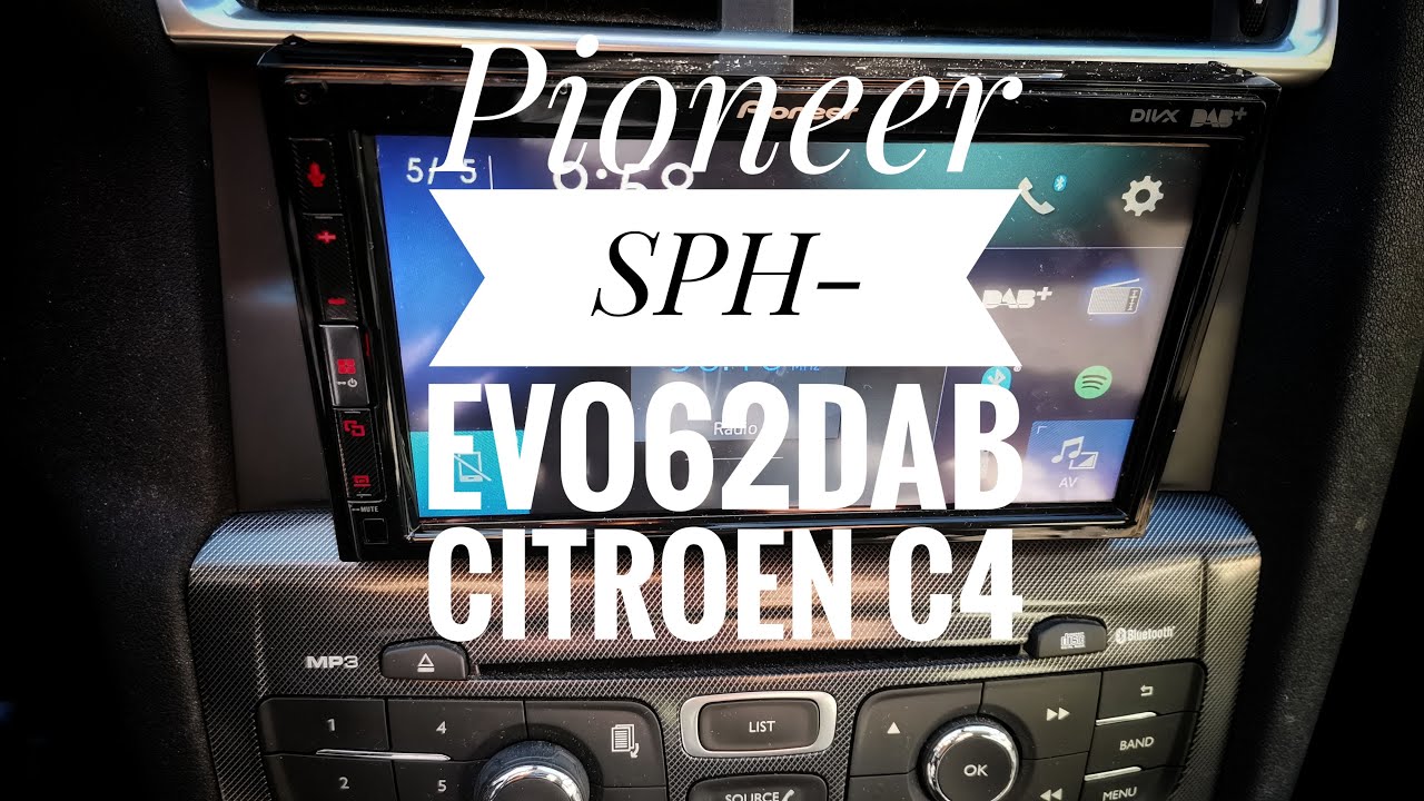 Pioneer SPH-EVO62DAB -autosoitin