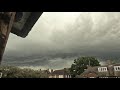 Timelapse Of Strong Thunderstorm London UK 26 08 2023