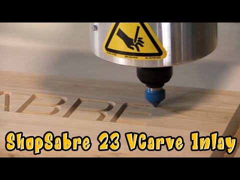 ShopSabre 23 VCarve Inlay with RouterBobvideo thumb