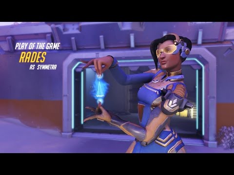 Overwatch Volskaya Defense Win (Symmetra, 25-5, POTG)