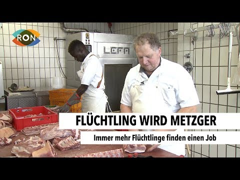 Flüchtling wird Metzger | RON TV | Sendung vom 23.08.2017