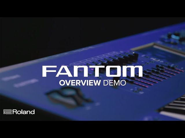 Video teaser per Roland FANTOM Synthesizer: Overview