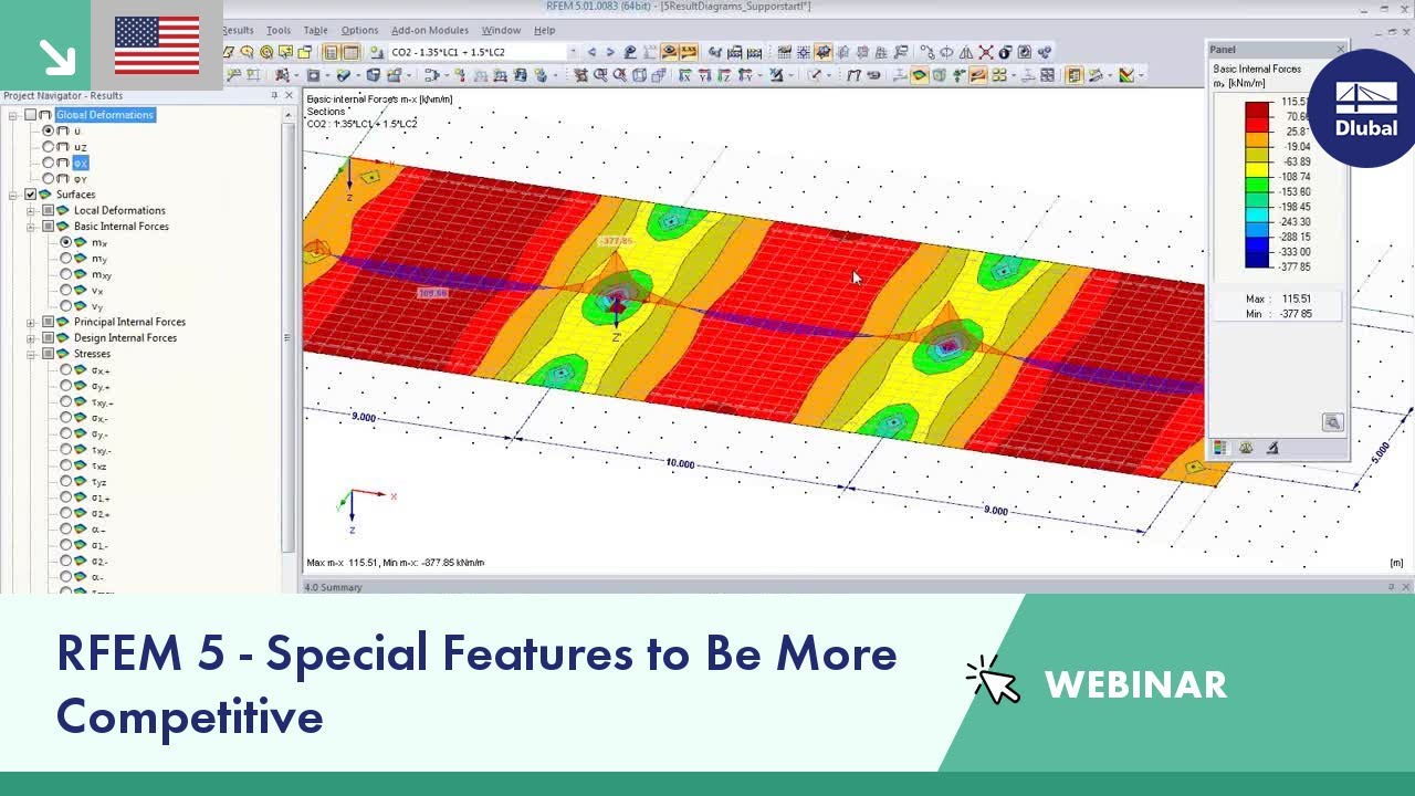Webinar: RFEM 5 - Special Features to Be More Competitive