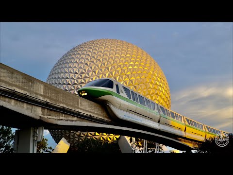 A Relaxing Evening at EPCOT 2021 in 4K | Walt Disney World Orlando Florida August 2021