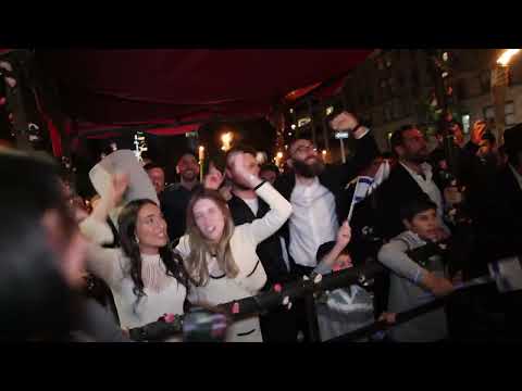 THE LARGEST TORAH PROCESSION IN NYC HISTORY!  Chabad Young Professionals of the Upper East Side