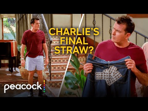 Two and a Half Men | Charlie Might Quit Drinking After Forgetting He Mailed His Pants