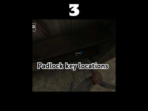 padlock key locations #granny 2#viral #shorts