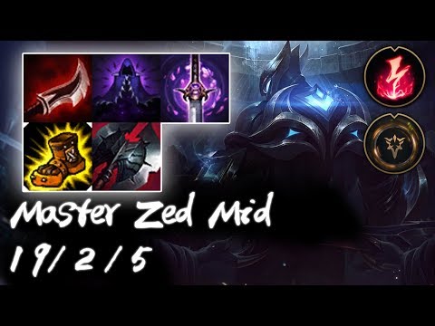 Master Zed Mid vs Ryze | Korea High Elo Replays