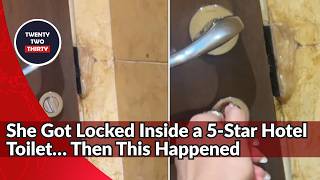 Fullerton Hotel Toilet Incident Goes Viral After Woman Gets Trapped Inside
