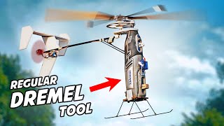 Teaching a Dremel Tool to Helicopter