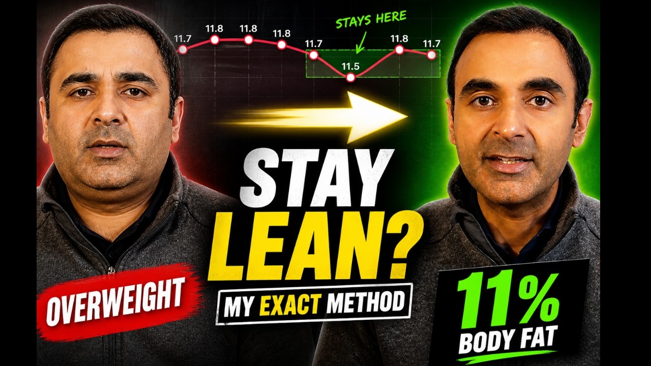5 Ways I Stay Under 12% BODY FAT [After Becoming OVERWEIGHT]