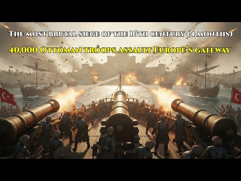 Malta (1565): The Most Brutal Siege of the 16th Century — 9,000 vs 40,000 Ottomans