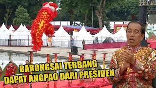 Download lagu ATRAKSI HEBAT BARONGSAI HINGGA DAPAT ANGPAO DARI PRESIDEN JOKOWI mp3