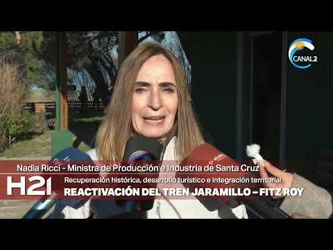 Reactivación del tren Jaramillo - Fitz Roy.