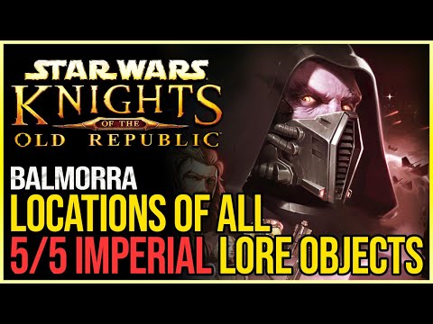 All Balmorra Imperial Lore Objects The Old Republic