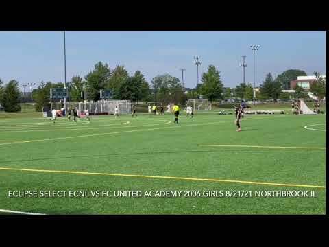Ellie Egeland #47 goal Eclipse Select ECNL vs FC United Academy 06 Girls
