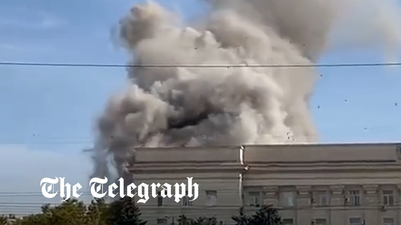 Multiple Himars missiles strikes hit Russia's Kherson HQ