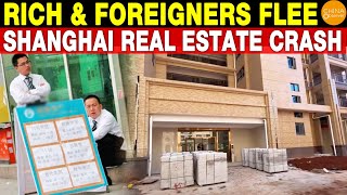 Rich and Foreigners Flee, Shanghai Real Estate Crash, No Longer Financial Hub
