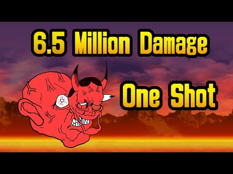 Killing Hannya With Excessive Damage (Battle cats)