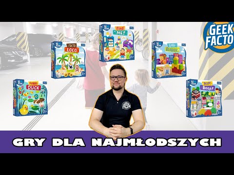 Seria Gier Dla Najmłodszych od Wydawnictwa TREFL