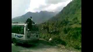 preview picture of video 'DROGA Z KATMANDU DO CHITWAN , The road from Kathmandu to Chitwan'