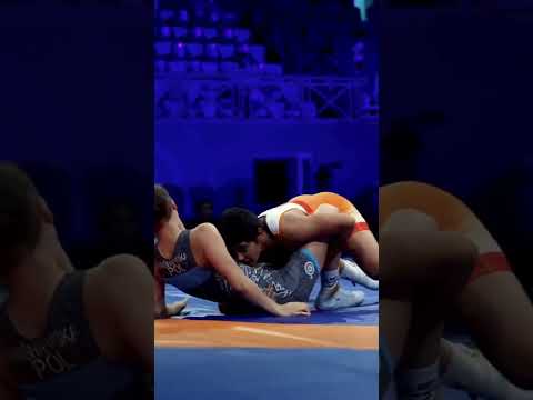 #wrestling #ANTIM 53kg 🇮🇳🇮🇳🤼‍♂️ #kusti #dangal