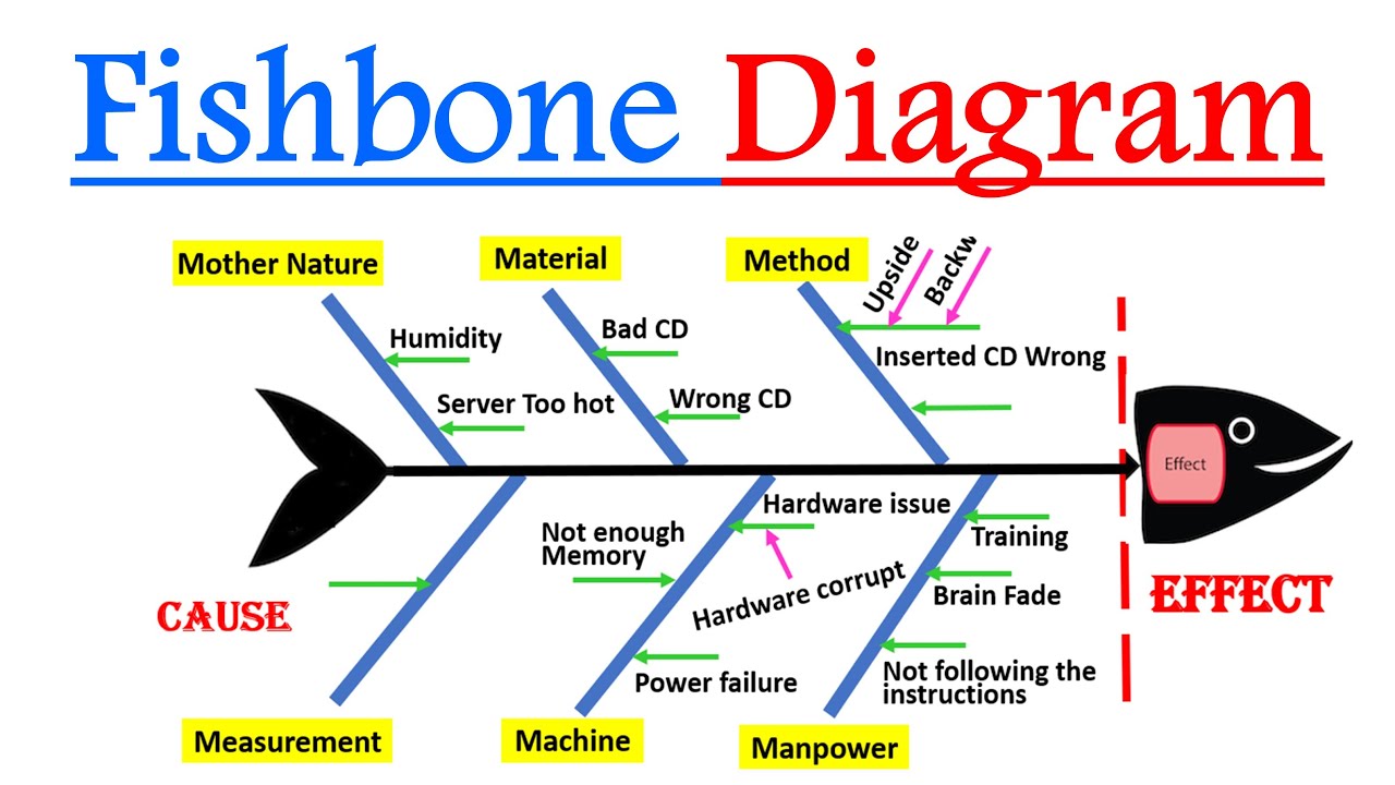 What is Fishbone Diagram ? How to construct Fishbone 🐟 or ISHIKAWA or Cause & Effect diagram ?