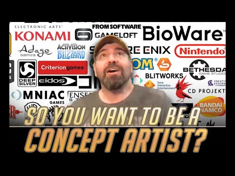 Want to be a CONCEPT ARTIST? Are you SURE?