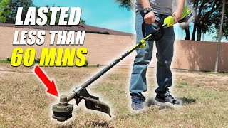 Ryobi 40V Cordless String Trimmer, should you get it WATCH BEFORE YOU BUY!