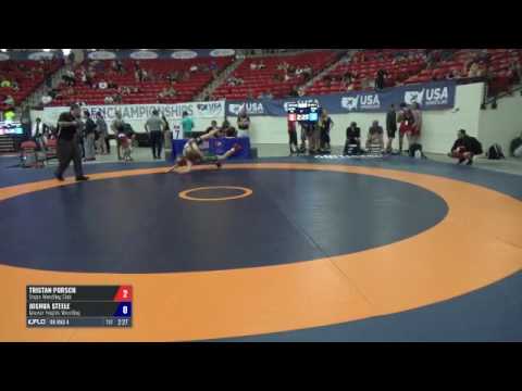 63 RR Rnd 4 - Tristan Porsch (Trojan WC) vs. Joshua Steele (Greater Heights Wrestling)