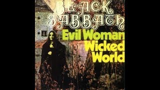 Black Sabbath - Evil Woman/Wicked World (1969 Single Fontana) [Flac High Quality]