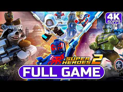 LEGO Marvel Super Heroes 2 Full Game Walkthrough (No Commentary | 4K 60FPS Ultra HD)