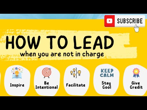 Summary Of 'how To Lead When You're Not In Charge': Unleashing Influence #leadership