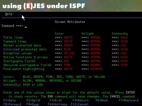 (E)JES Overview 2: Using (E)JES Under ISPF