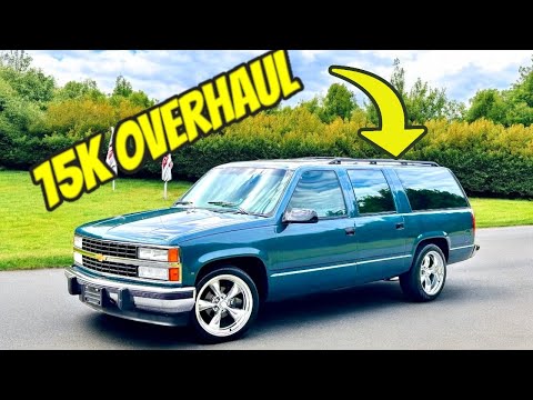 One owner OBS Suburban 200K mile overhaul!