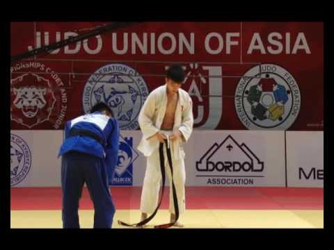 Cadets Asian Judo Championships-2017. 60 кг 3-5 LAU Martin (HKG)-URMANALIYEV Zafarbek (UZB)