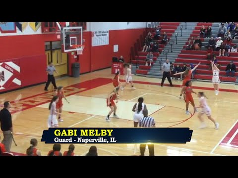 Gabi Melby of Naperville Central Guard - Highlights
