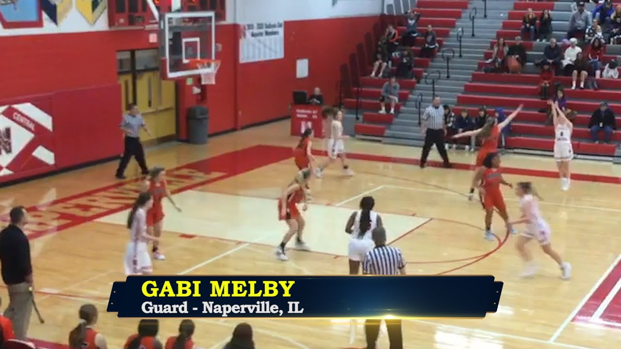 Gabi Melby of Naperville Central Guard - Highlights
