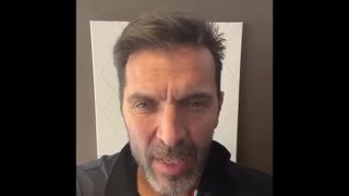 Buffon e il videomessaggio per Luca, calciatore infortunato