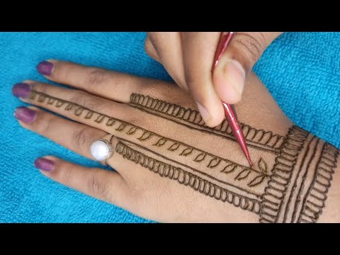 Easy Back Hand Mehndi Designs | New Backhand Mehndi Design | backhand mehndi designs #eidspecial