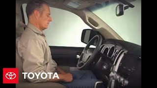 2007 - 2009 Tundra How-To: Power Tilt and Telescopic Steering Wheel | Toyota