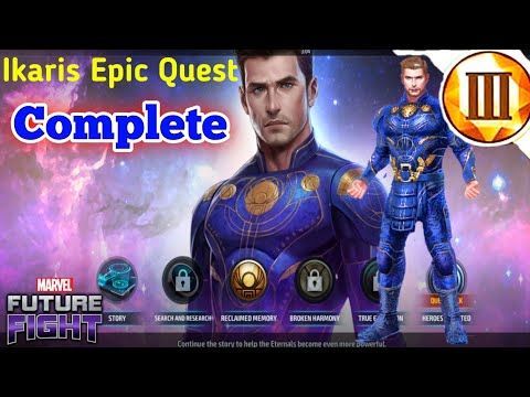 [Ikaris Epic Quest] l Complete Step bye Step 🔥 // [Full Explain] l in [MFF] #mff #rkmff #eternals