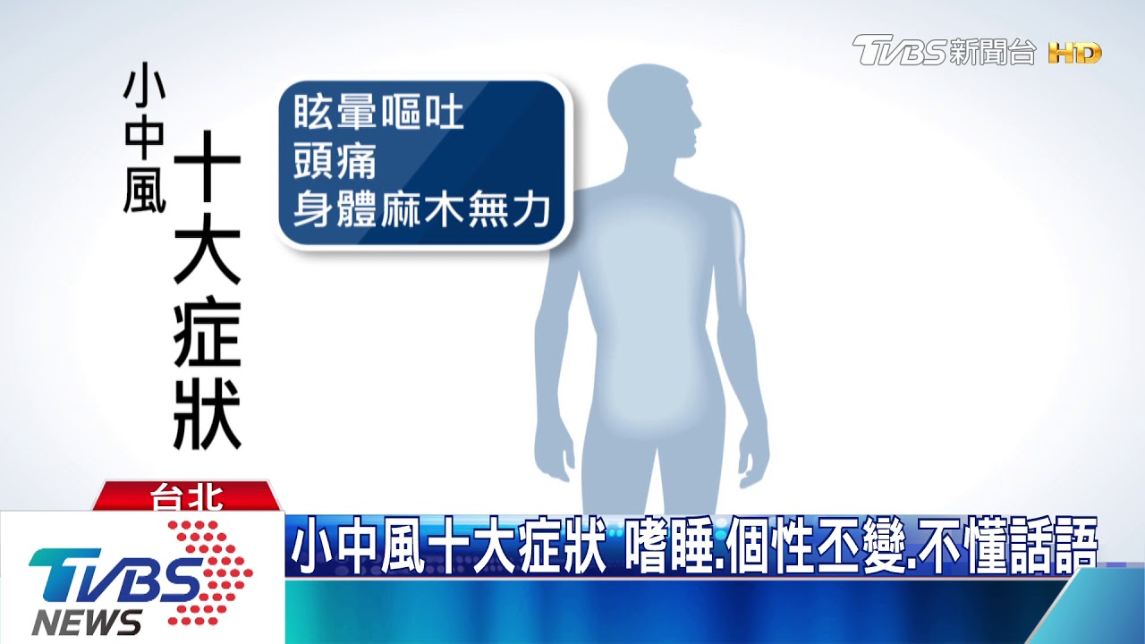 不只眼歪嘴斜 個性丕變、嗜睡恐是「小中風」