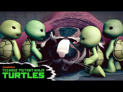 Master Splinter Rescued By BABY Ninja Turtles 🐢 | Full Scene | Teenage Mutant Ninja Turtles