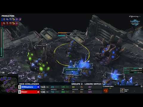 Stephano vs Elazer - WCS Challenger - Groupe D