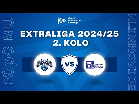 BADMINTON FSpS MU vs. TJ Sokol Klimkovice | 14.12.2024 | Extraliga 2. kolo