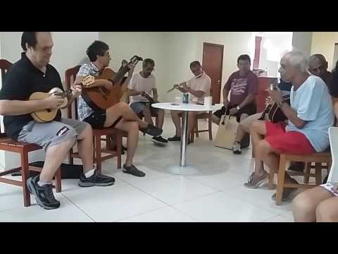 Roda de Choro en Niterói con los mestres (Ronaldo do Bandolim/Márcio Huck/Rogério Sousa)