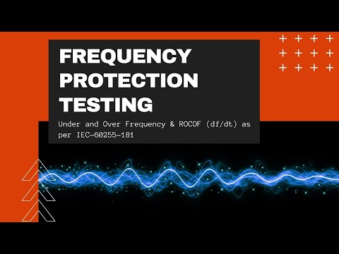 Frequency Protection Relay Testing - Discovery Series Ep 1